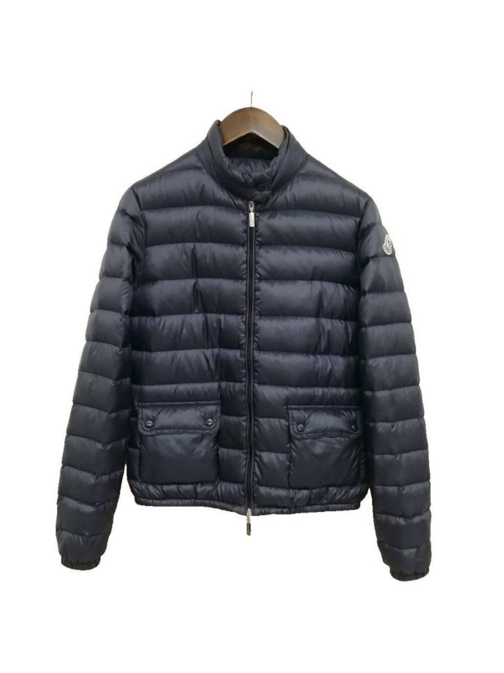 Moncler Lans Light Down Jacket Navy 1